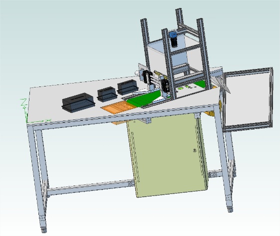 Banc de test industrie